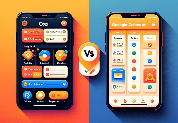 Cozi vs Google Calendar App: Which is the Ideal Family Organizer App?